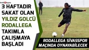 Rodallega, Sivasspor maçında oynayabilecek