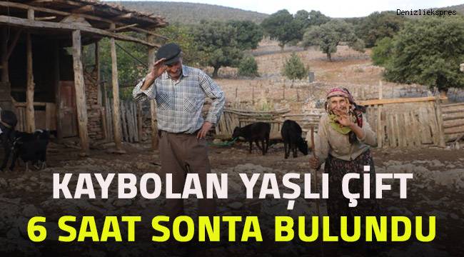 Sisli havada hayvanlarını aramak isterken kaybolan çifti jandarma buldu