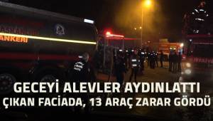 Yedek parça dükkanında çıkan yangında zarar: 4 Milyon Lira