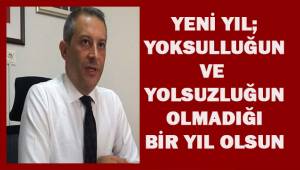 Akbaba; yoksulluğun ve yolsuzluğun olmadığı bir yıl olsun