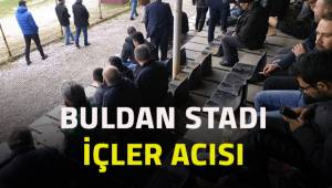Buldan Belediyespor taraftarları tribünün içler acısı durumundan şikayetçi