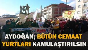 Bütün cemaat yurtları kamulaştırılsın