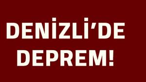 Denizli’de 3.7 büyüklüğünde deprem
