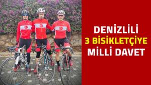 Denizlili 3 bisikletçiye milli davet