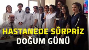 Hasta yatağında doğum gününü kutlayıp herkesin sağlıklı olmasını diledi
