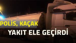 Polis kaçak yakıt ele geçirdi
