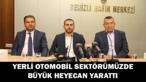 Taşer; Yerli otomobil sektörümüzde büyük heyecan yarattı