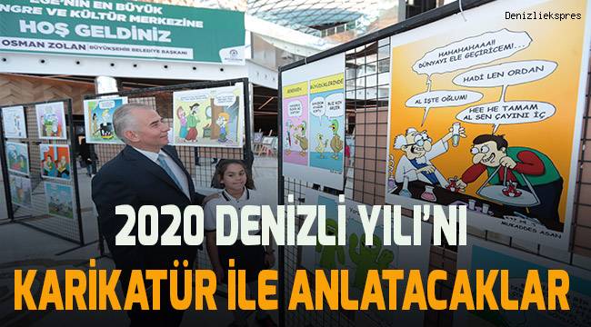 2020 Denizli Yılı'nı karikatür ile anlatacaklar