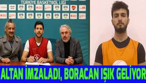 Altan imzaladı…