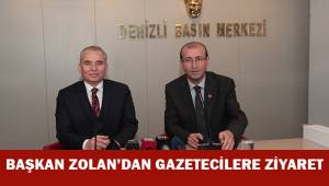 Başkan Zolan'dan Gazeteciler Cemiyeti’ne ziyaret