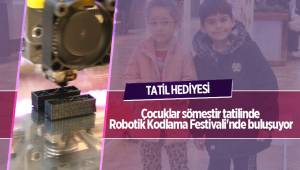 Çocuklar sömestir tatilinde Robotik Kodlama Festivali'nde buluşuyor