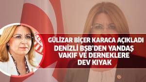 DENİZLİ BŞB'DEN YANDAŞ VAKIF VE DERNEKLERE KIYAK