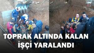 Denizli'de dengesini kaybeden işçi toprağın altında kaldı