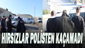Denizli'de hırsızlık şüphelileri kovalamaca sonucu yakalandı