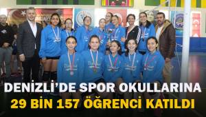 Denizli'de okul sporlarına 29 bin 157 öğrenci katıldı