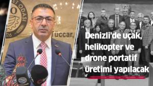 Denizli'de uçak, helikopter ve drone portatif üretimi yapılacak