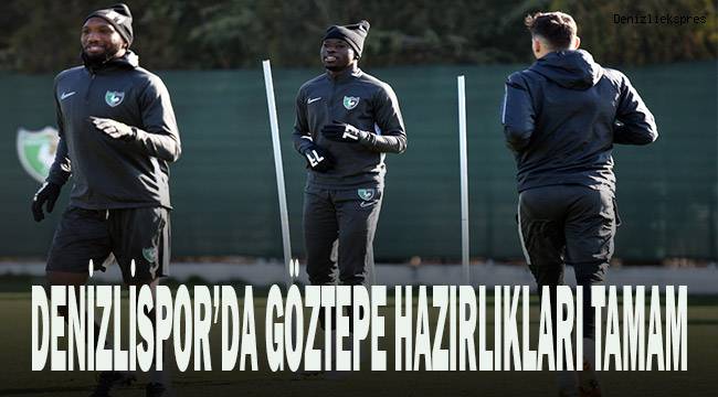 Denizlispor'da Göztepe hazırlıkları sürüyor