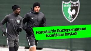 Denizlispor’da Göztepe maçının hazırlıkları başladı