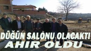 Düğün salonu, inşaatı bitirilmeyince ahıra döndü