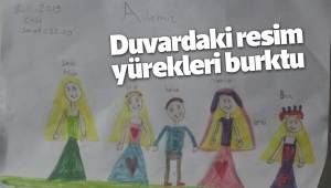 Duvardaki resim yürekleri burktu