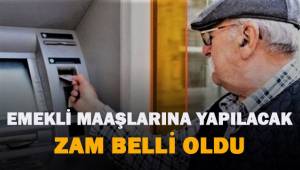 Emekli maaşlarına yapılacak zam miktarı belli oldu! SSK ve BAĞ-KUR emekli Ocak zammı ne kadar?