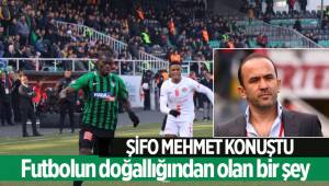 Futbolun doğallığından olan bir şey