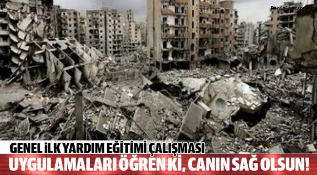 İLK YARDIM UYGULAMALARINI ÖĞREN Kİ, CANIN SAĞ OLSUN!