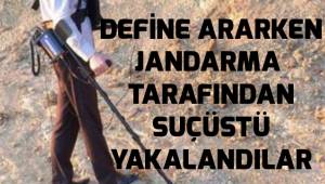 Jandarma define avcılarını günün ilk ışıklarında suçüstü yaptı