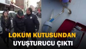 Lokum kutusunun içinden uyuşturucu çıktı