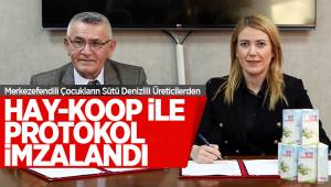 Merkezefendili Çocukların Sütü Denizlili Üreticilerden