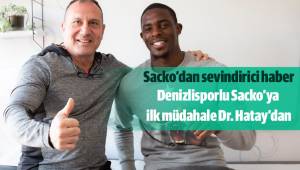 Sacko’dan sevindirici haber