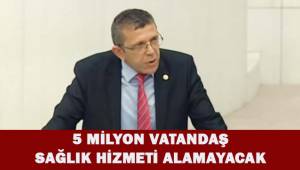 Seçim bitti! Vaad Bitti! 5 milyon insan sağlık hizmeti alamayacak.