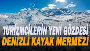 Turizmcilerin yeni gözdesi Denizli Kayak Merkezi