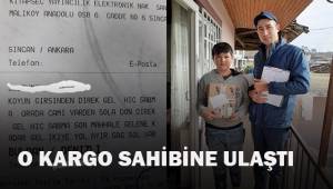 Türkiye’nin gündemine oturan ‘o’ kargo sahibine teslim edildi