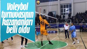 Voleybol turnuvasının kazananları belli oldu