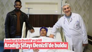 Aradığı şifayı Denizli'de buldu