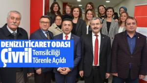 BAŞKAN ERDOĞAN, BİR SÖZÜNÜ DAHA TUTTU ...DTO ÇİVRİL TEMSİLCİLİĞİ HİZMETE GİRDİ