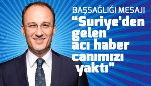 BAŞKAN ÖRKİ’DEN BAŞSAĞLIĞI MESAJI