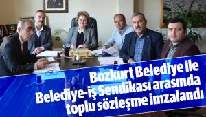 Bozkurt Belediye ile Belediye-iş Sendikası arasında toplu sözleşme imzalandı