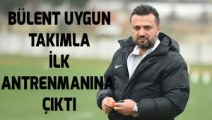Bülent uygun Denizlispor'da ilk antrenmanına çıktı