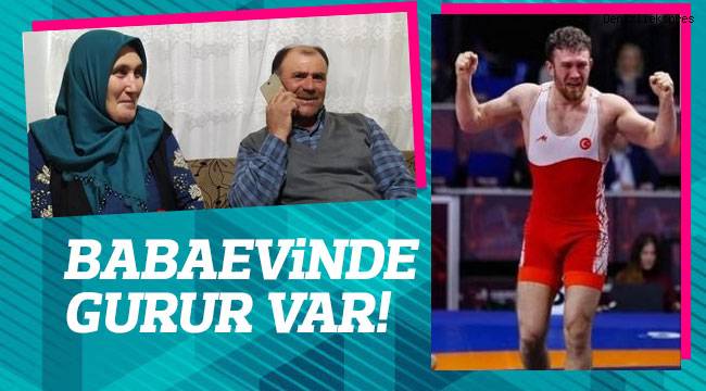 ÇİVRİLLİ ŞAMPİYONUN EVİNDE GURUR VE MUTLULUK VAR