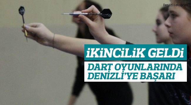 Dart Oyunlarında Denizli'ye İkincilik Geldi
