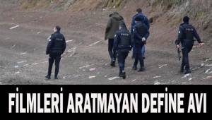 Define avcılarının kurdukları asansör sistemi baskın yapan polisleri bile şaşkına çevirdi