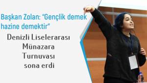 Denizli’de gençler fikirleriyle yarıştı