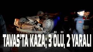 Denizli’de yolcu otobüsü ile otomobil çarpıştı: 3 ölü, 2 yaralı