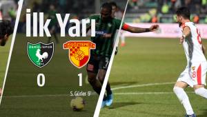 Denizlispor: 0 - Göztepe: 1 (İlk yarı)