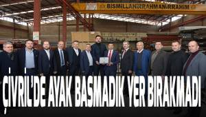 DTO Başkanı Erdoğan, Çivril'de Protokol Üyeleri ile Esnafı Ziyaret Etti