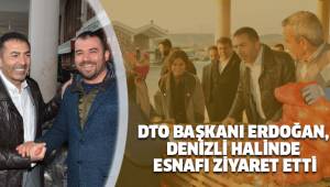 DTO Yönetim Kurulu, Denizli Toptancı Hali’ni Ziyaret Etti