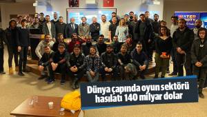 Dünya çapında oyun sektörü hasılatı yaklaşık 140 milyar dolar