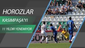 Horozlar'da Kasımpaşa şansızlığı